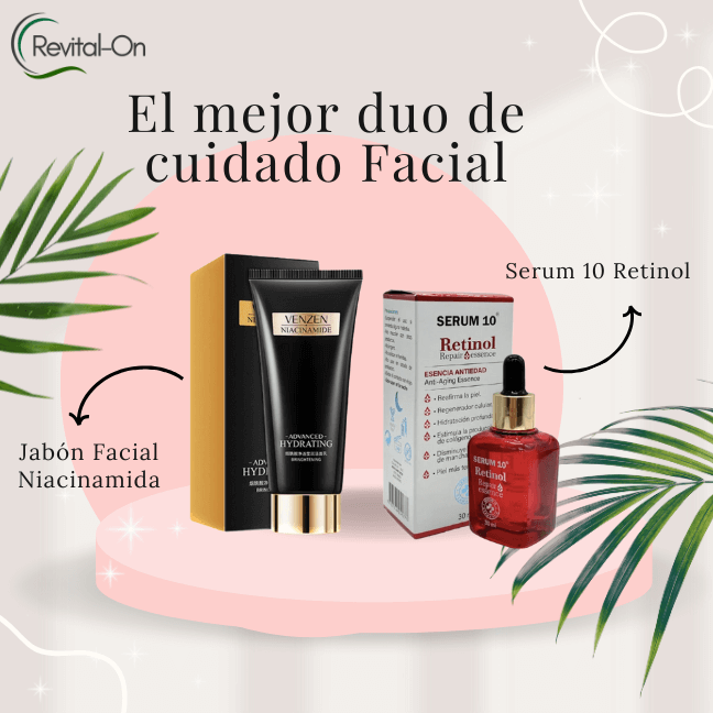 Dúo Facial Pro: Retinol y Niacinamida para una Piel Perfecta.