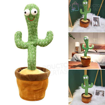 🎶 "Cactus Bailarín Interactivo – Diversión y Aprendizaje para los Más Pequeños🎄