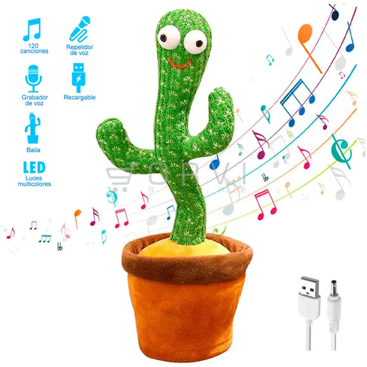 🎶 "Cactus Bailarín Interactivo – Diversión y Aprendizaje para los Más Pequeños🎄