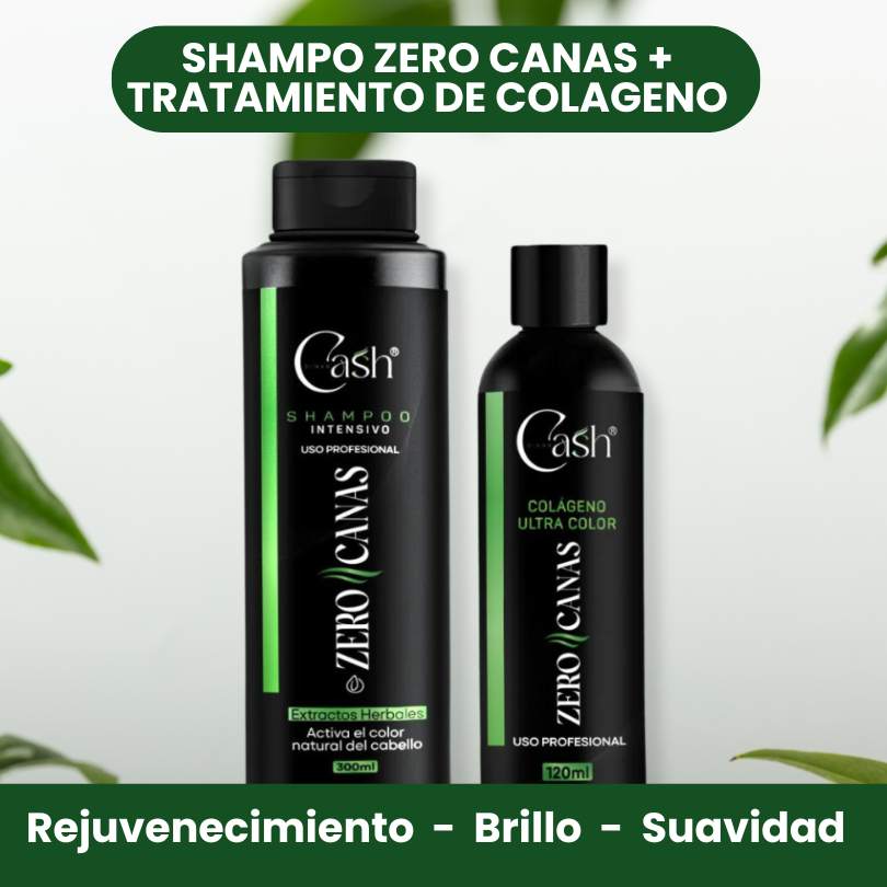 Shampoo y Colágeno para tu cabello. Resultados rápidos y garantizados